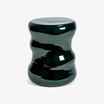 Nordic Nest Serax Pawn side table Ø29x34 cm Green