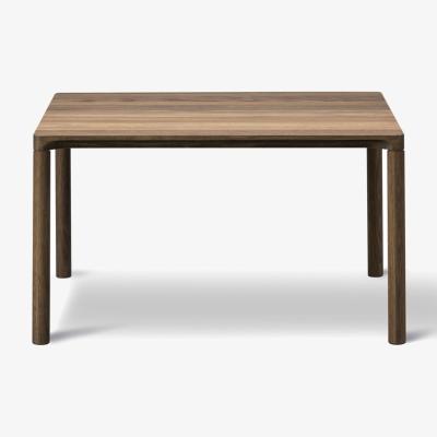 Nordic Nest Fredericia Furniture Piloti 6725 side table Smoked oak-height 35 cm