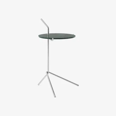 Nordic Nest &Tradition Halten SH9 side table Verde guatemala-stainless steel