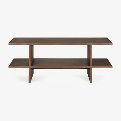 Nordic Nest Ethnicraft Kabuki side table Teak brown