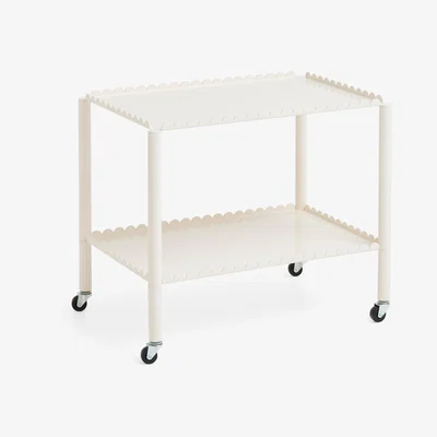 Nordic Nest HAY Arcs Trolley Low Eggshell