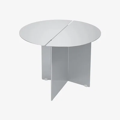 Nordic Nest blomus ORU side table M Ø50 cm Matte stainless steel