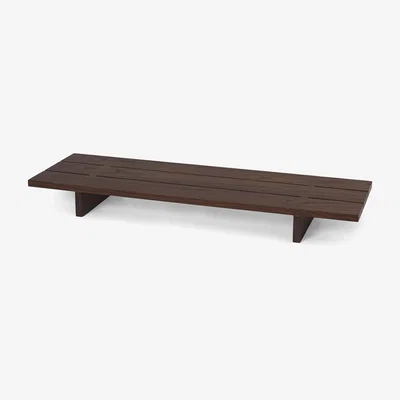 Nordic Nest ferm LIVING Tategu tray table 70x221x7 cm Dark brown