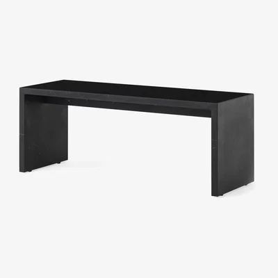 Nordic Nest MENU Plinth Bridge sidetable Nero Marquina