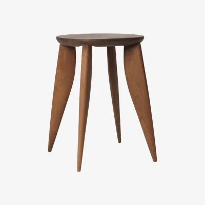 Nordic Nest Ferm Living Feve side table Walnut 42x42x45 cm