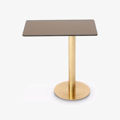 Nordic Nest Tom Dixon Flash side table 30x50 cm Copper-brass stand