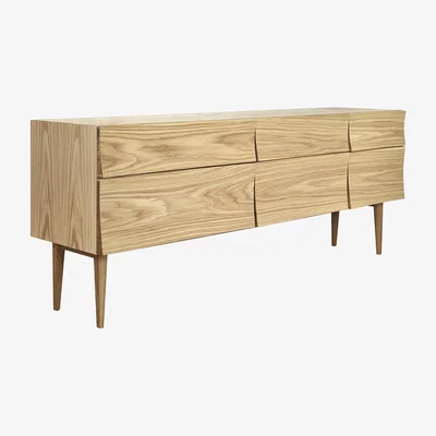 Nordic Nest Muuto Reflect side table large Oak
