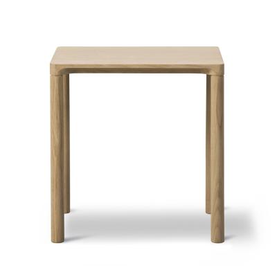 Nordic Nest Fredericia Furniture Piloti 6705 side table Light oiled oak-height 35 cm