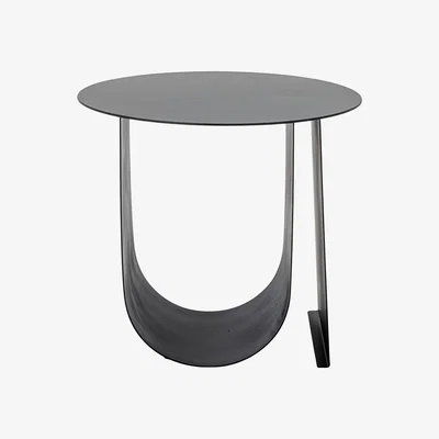 Nordic Nest Bloomingville Cher side table Ø43 cm Black