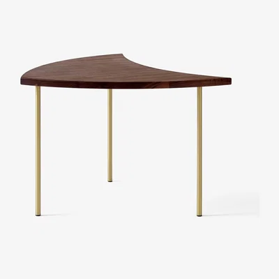 Nordic Nest &Tradition Pinwheel side table HM7 Walnut