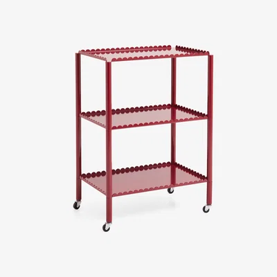 Nordic Nest HAY Arcs Trolley High Auburn red