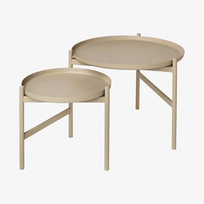 Nordic Nest Turner table side table Ø70 cm Grey