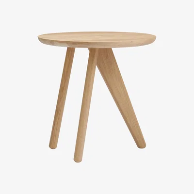 Nordic Nest NORR11 Fin side table 40 cm Natural oak