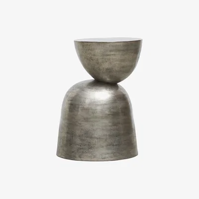 Nordic Nest Heena side table silver