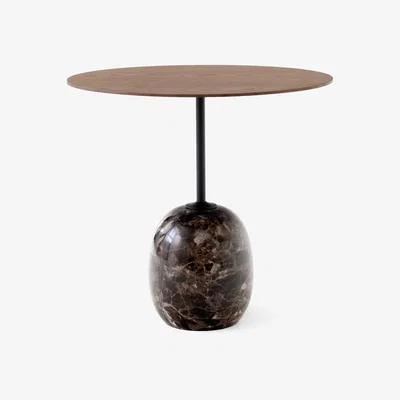 Nordic Nest Lato bord LN8 Walnut-black marble