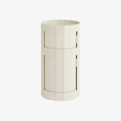 Nordic Nest HAY Facet Cabinet 110 side table Eggshell
