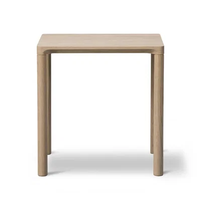 Nordic Nest Fredericia Furniture Piloti 6700 side table Lacquered oak - height 35 cm