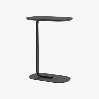 Nordic Nest Muuto Relate Side table H: 73.5 cm Black