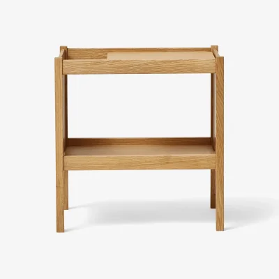Nordic Nest Form & Refine Journal Organiser side table Oak