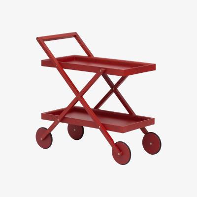 Nordic Nest Design House Stockholm Exit serving trolley Red