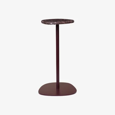Nordic Nest Ferm Living Plyo side table Dark grape