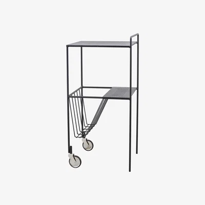 Nordic Nest House Doctor Use trolley with wheels Black