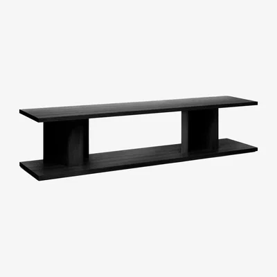 Nordic Nest Massproductions BIT side table Black stained oak
