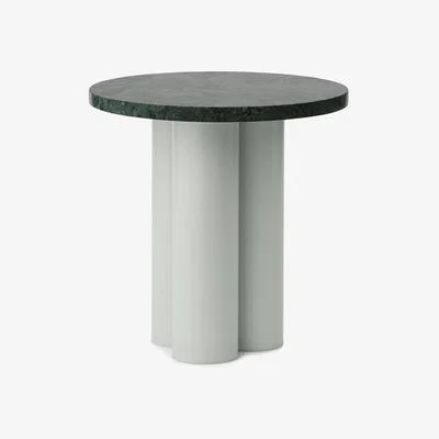 Nordic Nest Normann Copenhagen Dit side table Ø40 cm Verde Marina-light green
