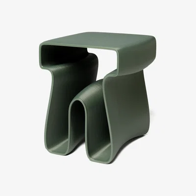 Nordic Nest Ekbacken Studios Octopus side table 38x40 cm Olive