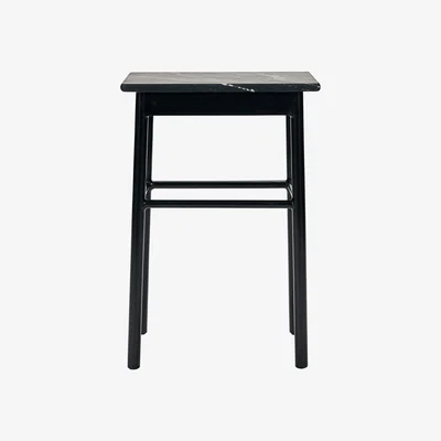 Nordic Nest Regance side table 30x40 cm Black
