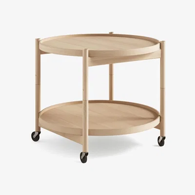 Nordic Nest Brdr. Krüger Bølling Tray Table model 60 Oiled beech oiled beech stand