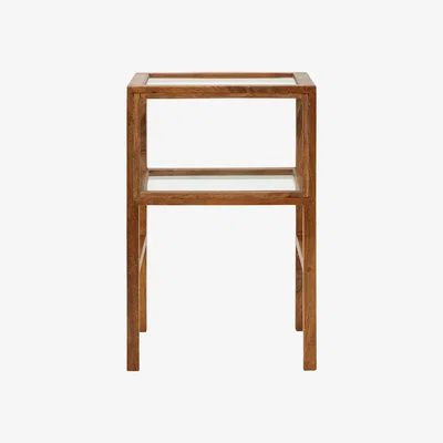 Nordic Nest Montre side table 28x38 cm Antique brown