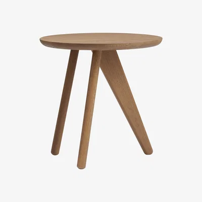 Nordic Nest NORR11 Fin side table 40 cm Light smoked