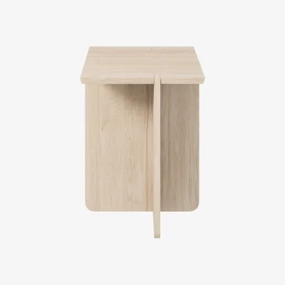 Nordic Nest blomus Engawa side table Oak 35x35x46 cm