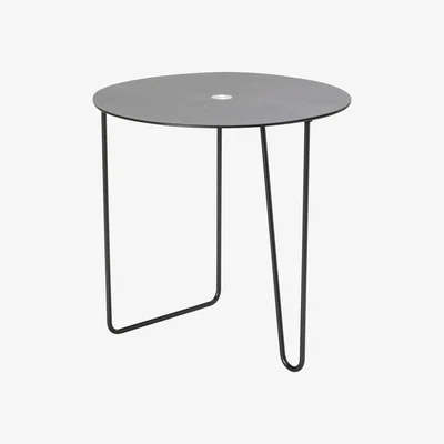 Nordic Nest LIND DNA Turntable Nupo side table L anthracite-light grey