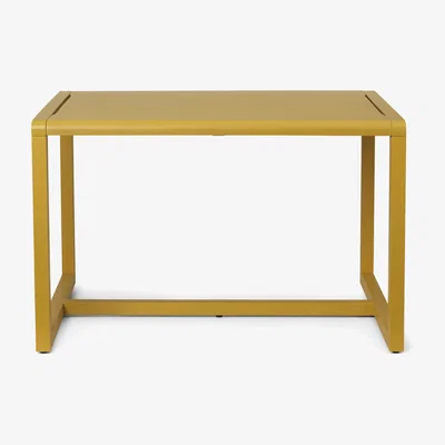 Nordic Nest ferm LIVING Little Architect table Yellow