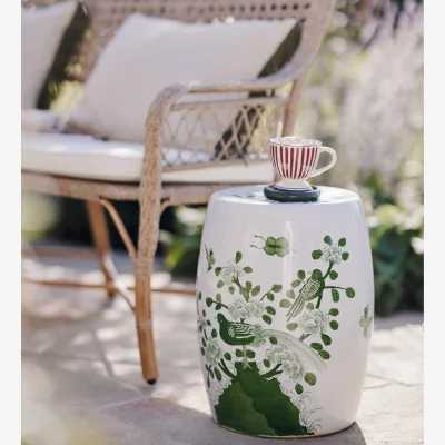 OKA OKA, Fenghuang Stool - Jade, Side Table