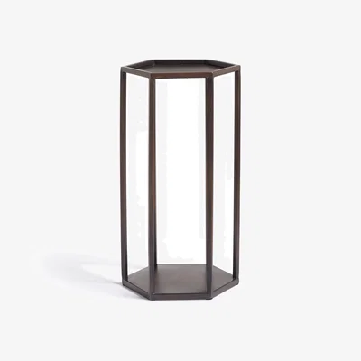 OKA OKA, Shida Side Table - Blackened Bronze, Side Table