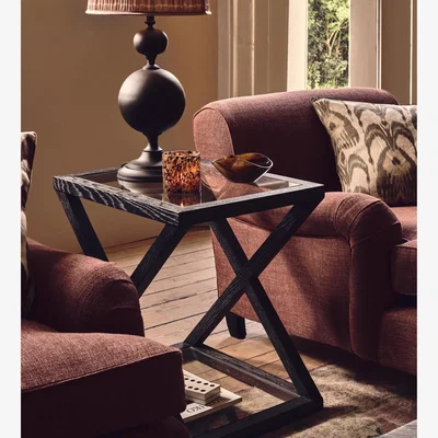 OKA OKA, Marylebone Side Table - Espresso, Side Table