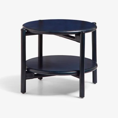 OKA OKA, Tanvi Side Table - Sapphire, Side Table