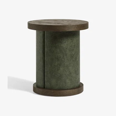 OKA OKA, Candra Side Table - Espresso, Side Tables, Wood