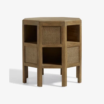 OKA OKA, Otto Side Table - Natural, Side Tables, Bayur Wood