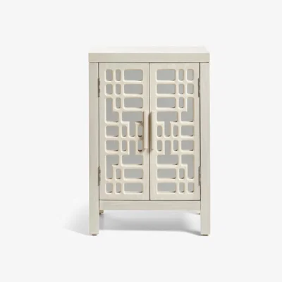 OKA OKA, Katsura Side Table - Washed Grey, Side Tables, Mango Wood