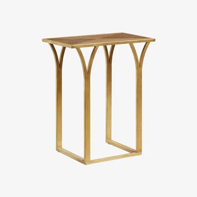 OKA Almondell Side Table - Natural