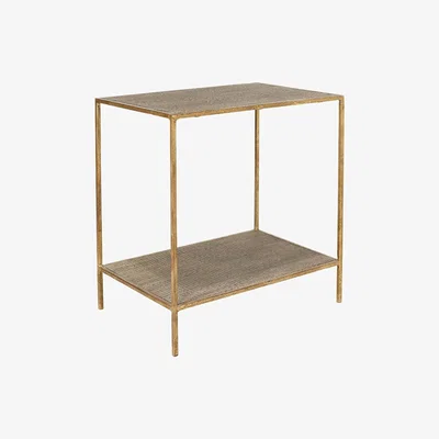 OKA Baricella Side Table - Light Grey
