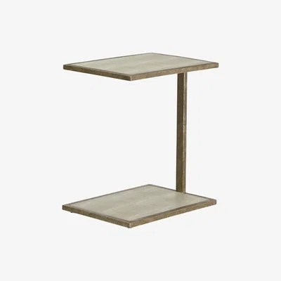 OKA Dalu Side Table - Taupe