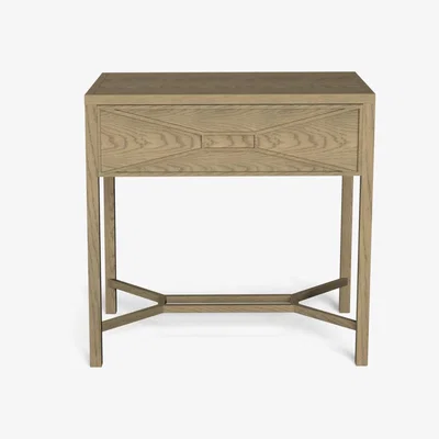 OKA Hester Side Table - Bleached Oak