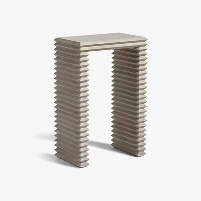 OKA OKA, Magnante Side Table - Washed Grey, Side Table
