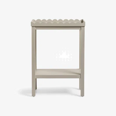 OKA OKA, Capesanta Side Table - Washed Grey, Side Table