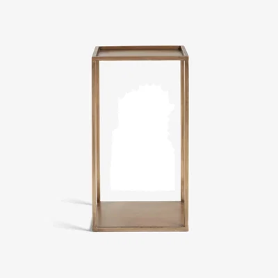 OKA OKA, Neli Side Table - Antique Brass, Side Tables, Metal/Steel